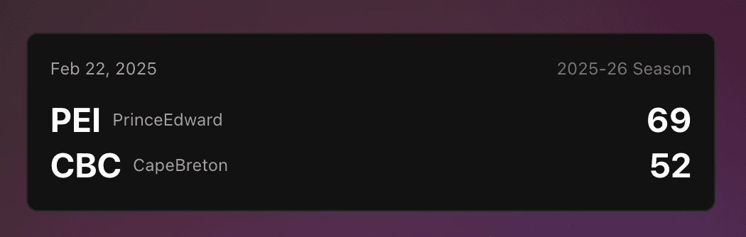 Games Navigation